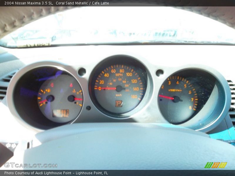 Coral Sand Metallic / Cafe Latte 2004 Nissan Maxima 3.5 SL