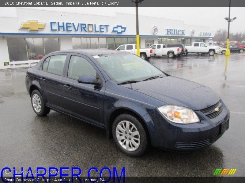 Imperial Blue Metallic / Ebony 2010 Chevrolet Cobalt LT Sedan