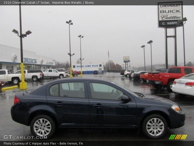 Imperial Blue Metallic / Ebony 2010 Chevrolet Cobalt LT Sedan