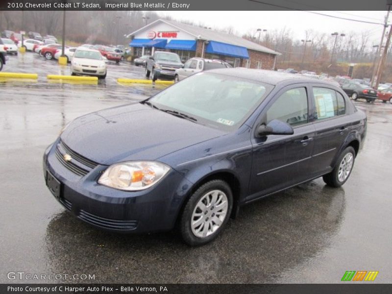 Imperial Blue Metallic / Ebony 2010 Chevrolet Cobalt LT Sedan