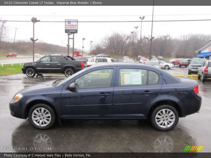 Imperial Blue Metallic / Ebony 2010 Chevrolet Cobalt LT Sedan