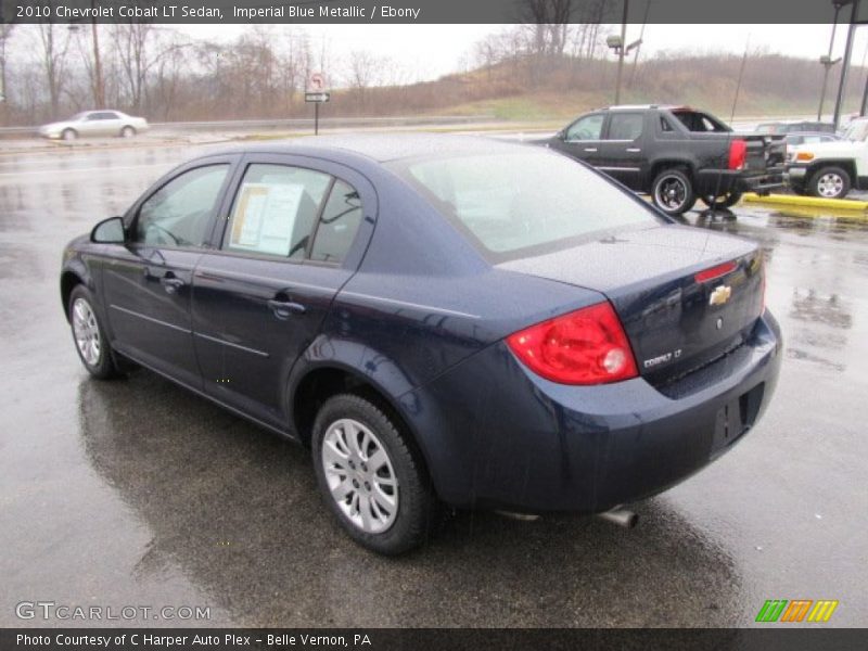 Imperial Blue Metallic / Ebony 2010 Chevrolet Cobalt LT Sedan