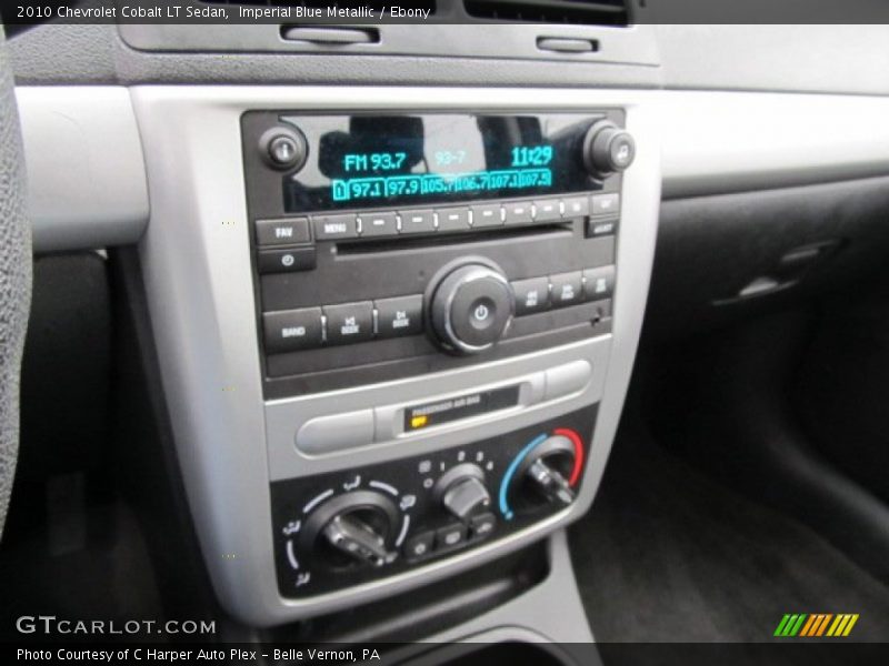 Controls of 2010 Cobalt LT Sedan