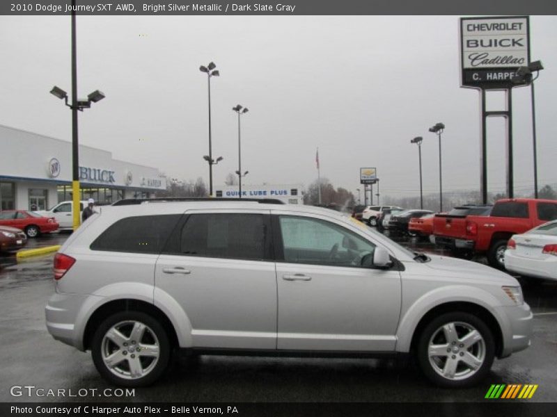 Bright Silver Metallic / Dark Slate Gray 2010 Dodge Journey SXT AWD