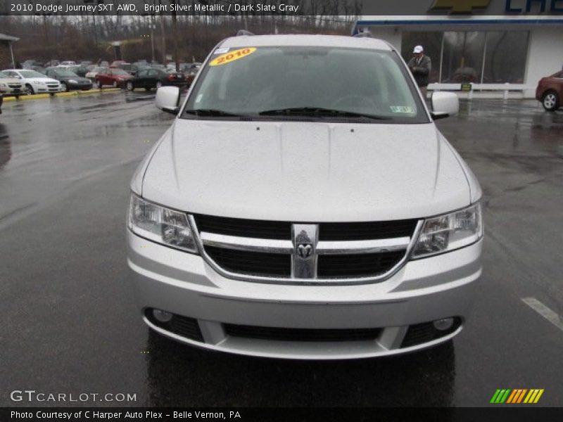 Bright Silver Metallic / Dark Slate Gray 2010 Dodge Journey SXT AWD