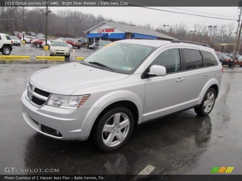 Bright Silver Metallic / Dark Slate Gray 2010 Dodge Journey SXT AWD