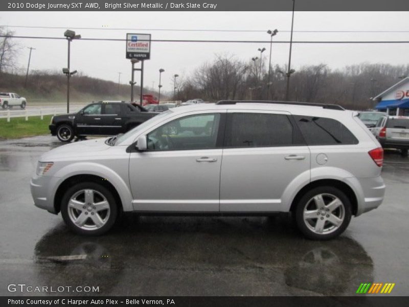 Bright Silver Metallic / Dark Slate Gray 2010 Dodge Journey SXT AWD