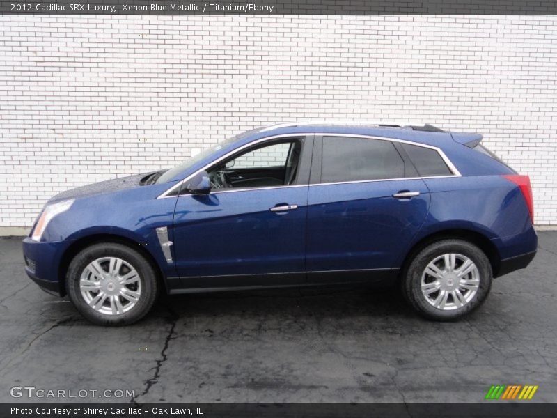  2012 SRX Luxury Xenon Blue Metallic