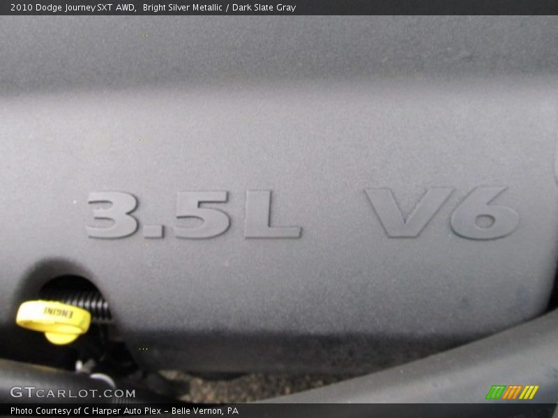 Bright Silver Metallic / Dark Slate Gray 2010 Dodge Journey SXT AWD