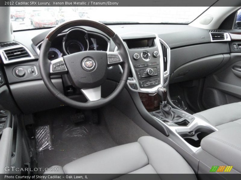 Titanium/Ebony Interior - 2012 SRX Luxury 