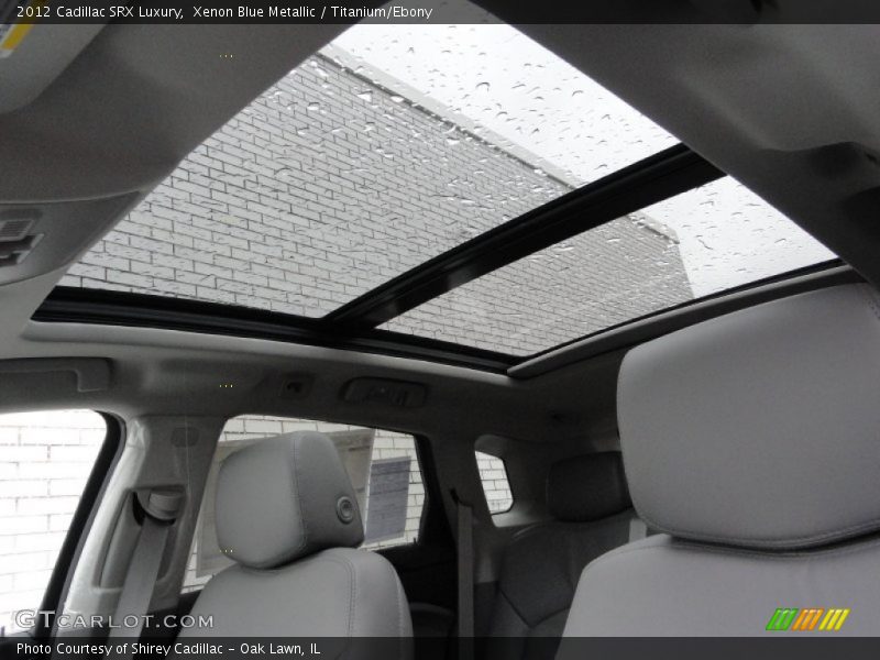 Sunroof of 2012 SRX Luxury