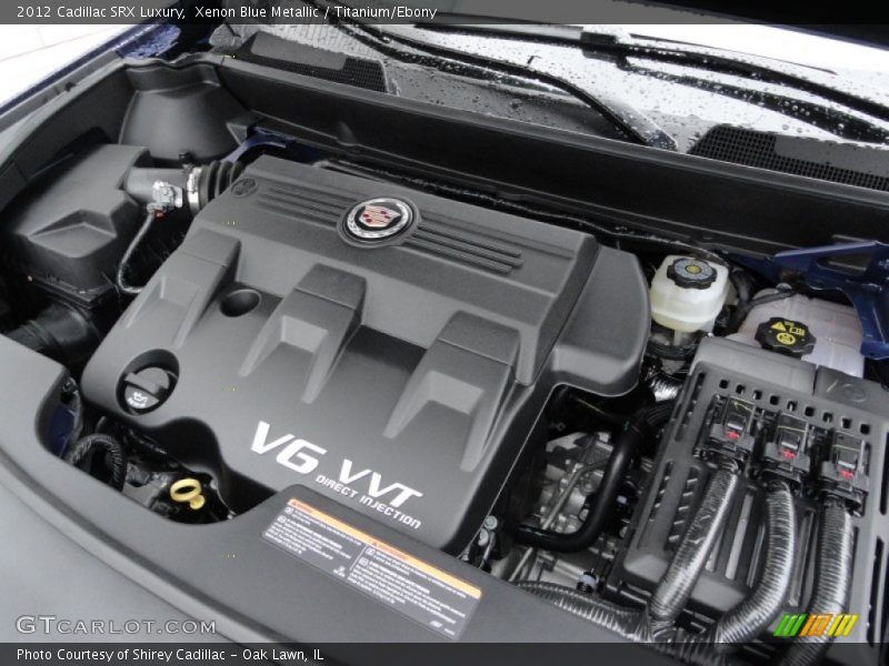  2012 SRX Luxury Engine - 3.6 Liter DI DOHC 24-Valve VVT V6