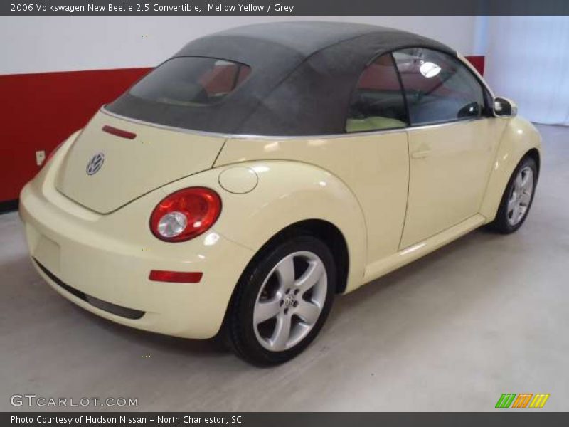 Mellow Yellow / Grey 2006 Volkswagen New Beetle 2.5 Convertible