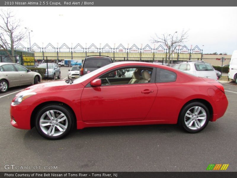  2010 Altima 2.5 S Coupe Red Alert