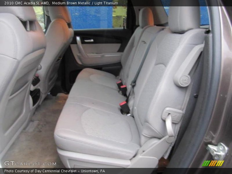  2010 Acadia SL AWD Light Titanium Interior