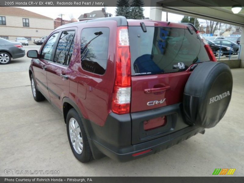 Redondo Red Pearl / Ivory 2005 Honda CR-V EX 4WD