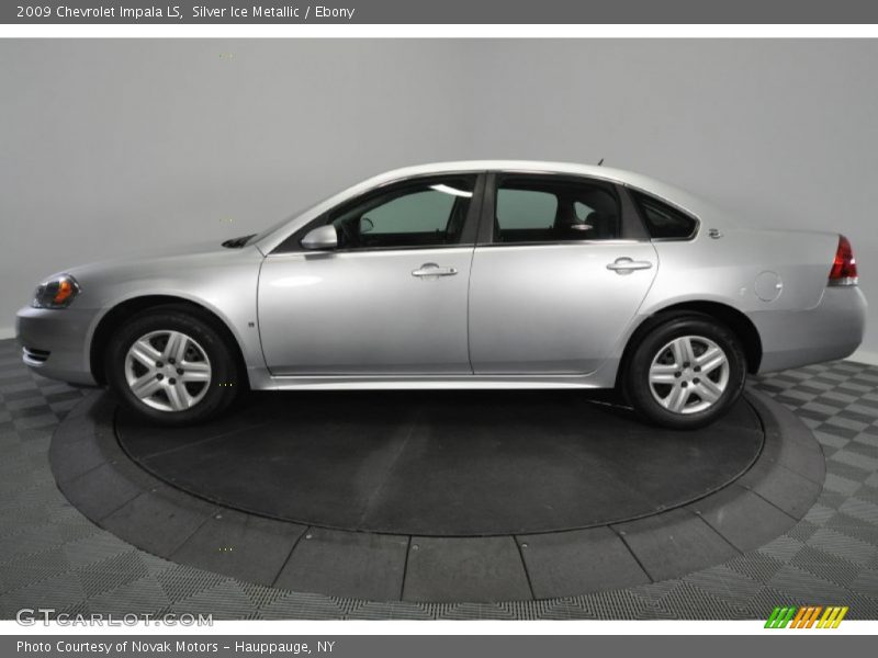 Silver Ice Metallic / Ebony 2009 Chevrolet Impala LS