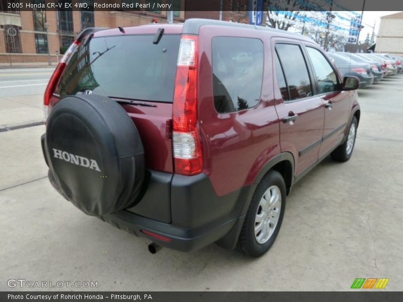 Redondo Red Pearl / Ivory 2005 Honda CR-V EX 4WD