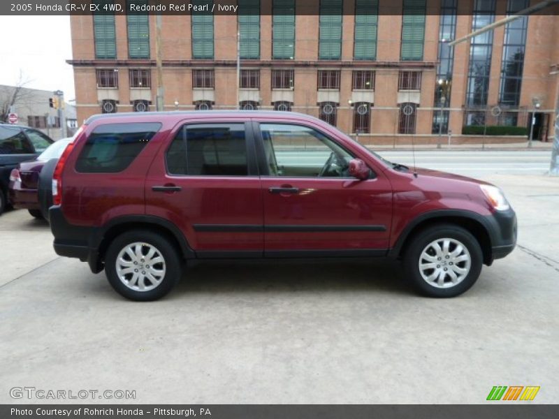 Redondo Red Pearl / Ivory 2005 Honda CR-V EX 4WD