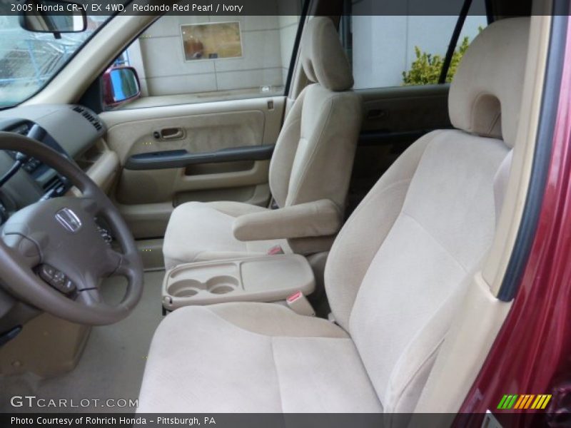 Redondo Red Pearl / Ivory 2005 Honda CR-V EX 4WD
