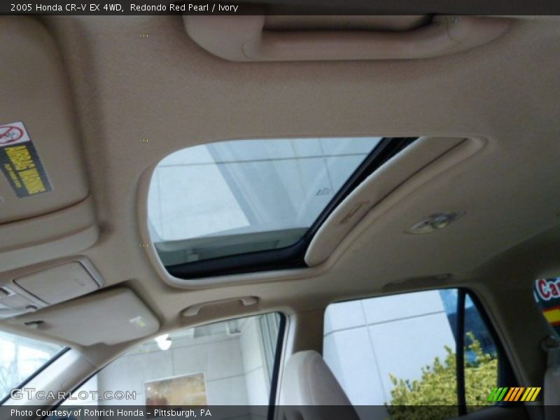 Redondo Red Pearl / Ivory 2005 Honda CR-V EX 4WD