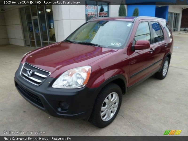 Redondo Red Pearl / Ivory 2005 Honda CR-V EX 4WD