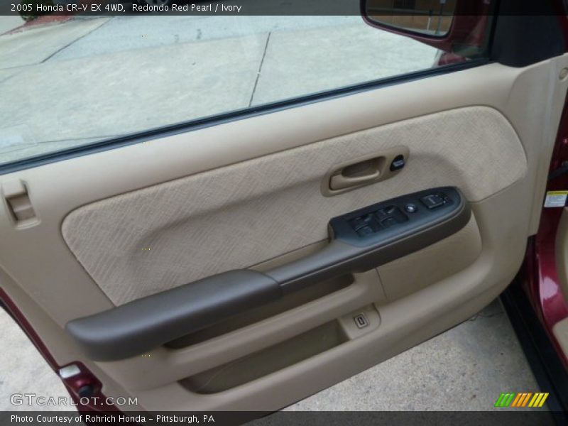Redondo Red Pearl / Ivory 2005 Honda CR-V EX 4WD
