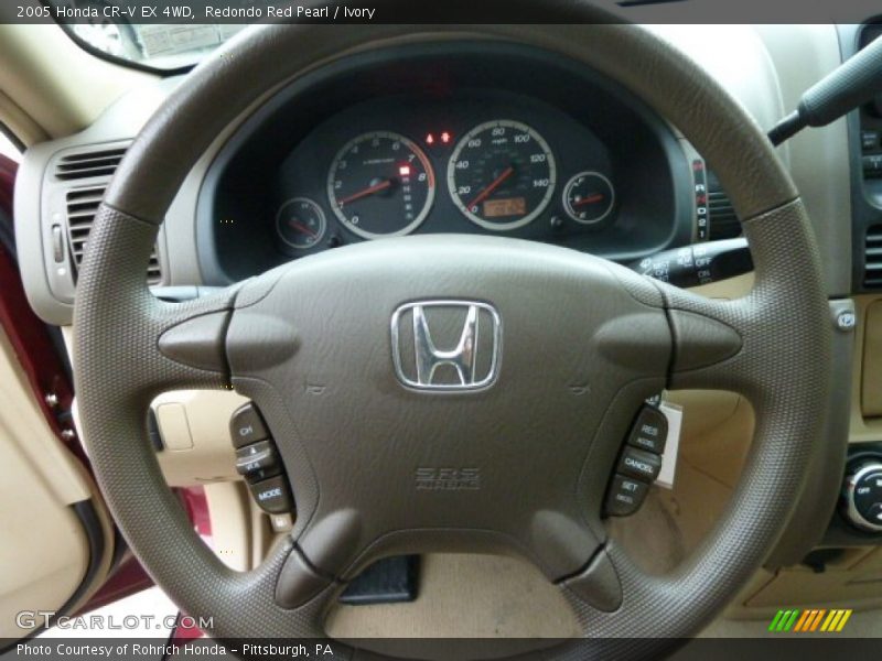 Redondo Red Pearl / Ivory 2005 Honda CR-V EX 4WD