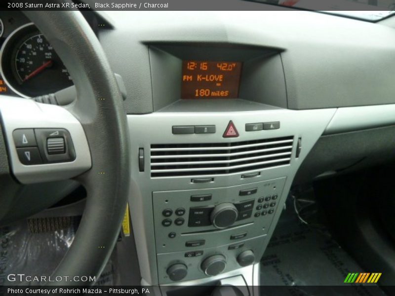 Black Sapphire / Charcoal 2008 Saturn Astra XR Sedan