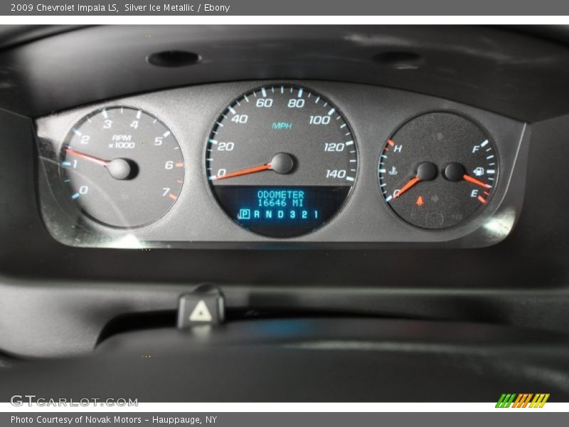 Silver Ice Metallic / Ebony 2009 Chevrolet Impala LS