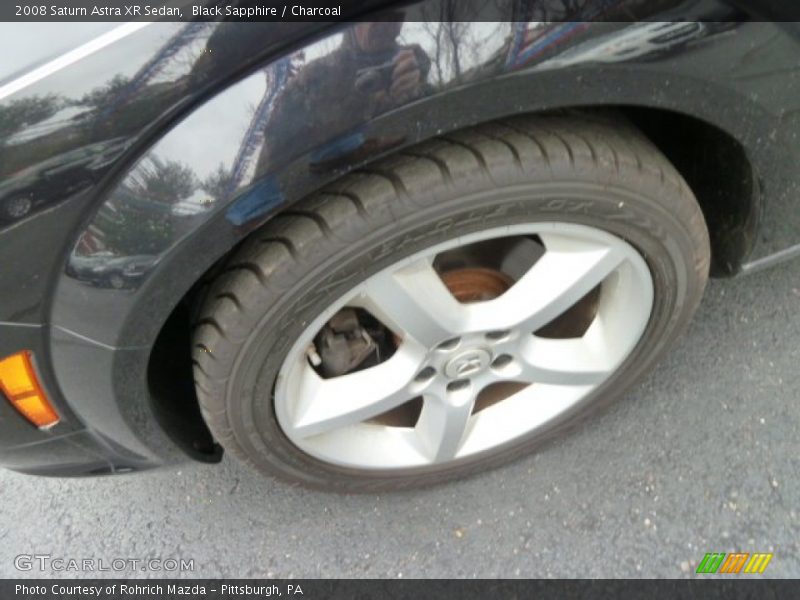 Black Sapphire / Charcoal 2008 Saturn Astra XR Sedan