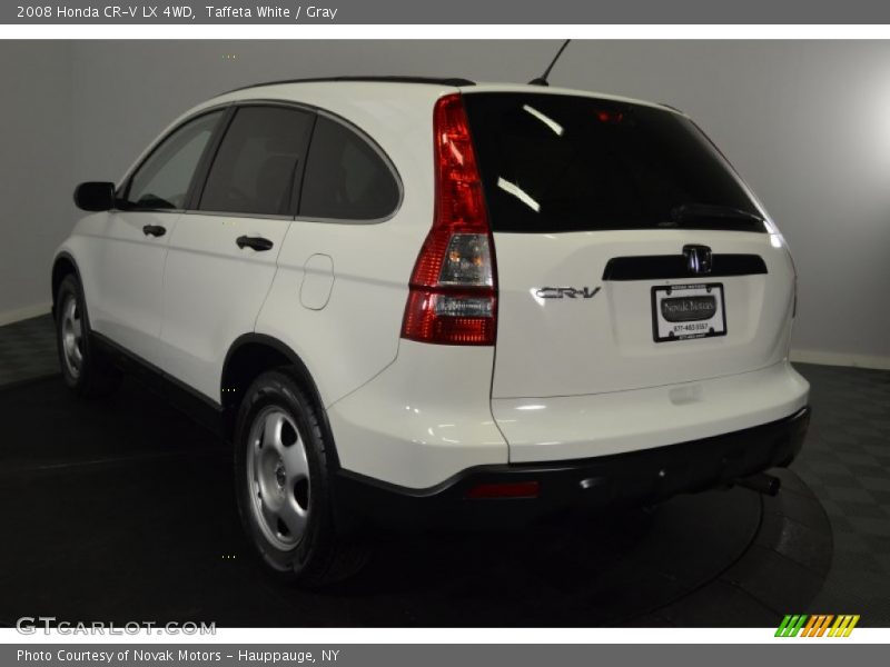 Taffeta White / Gray 2008 Honda CR-V LX 4WD