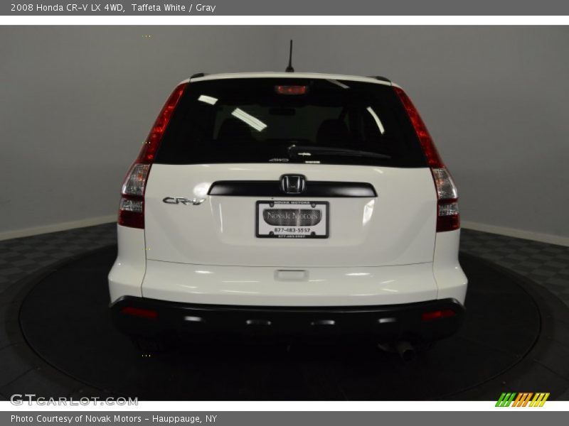 Taffeta White / Gray 2008 Honda CR-V LX 4WD