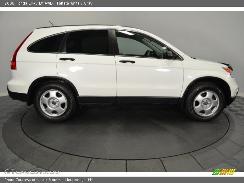 Taffeta White / Gray 2008 Honda CR-V LX 4WD