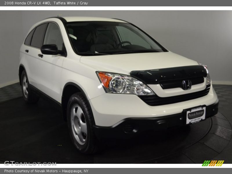 Taffeta White / Gray 2008 Honda CR-V LX 4WD