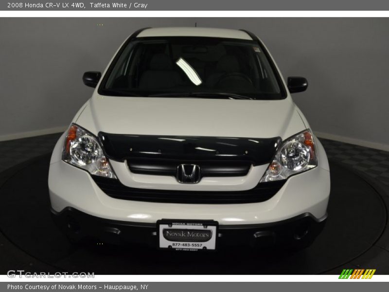 Taffeta White / Gray 2008 Honda CR-V LX 4WD