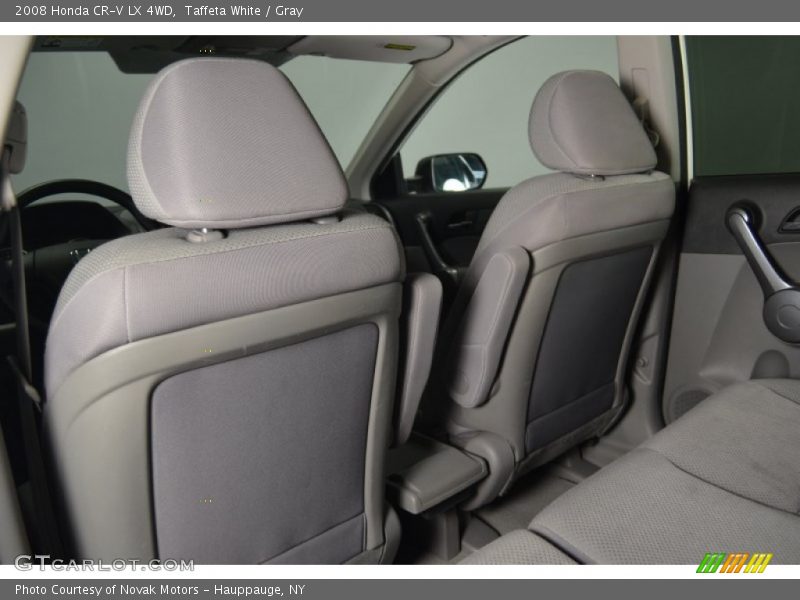 Taffeta White / Gray 2008 Honda CR-V LX 4WD