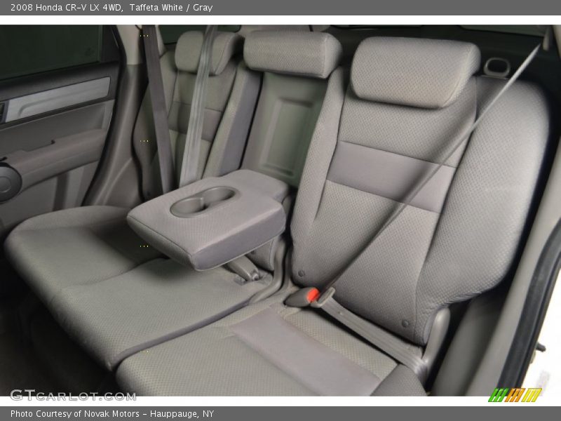 Taffeta White / Gray 2008 Honda CR-V LX 4WD