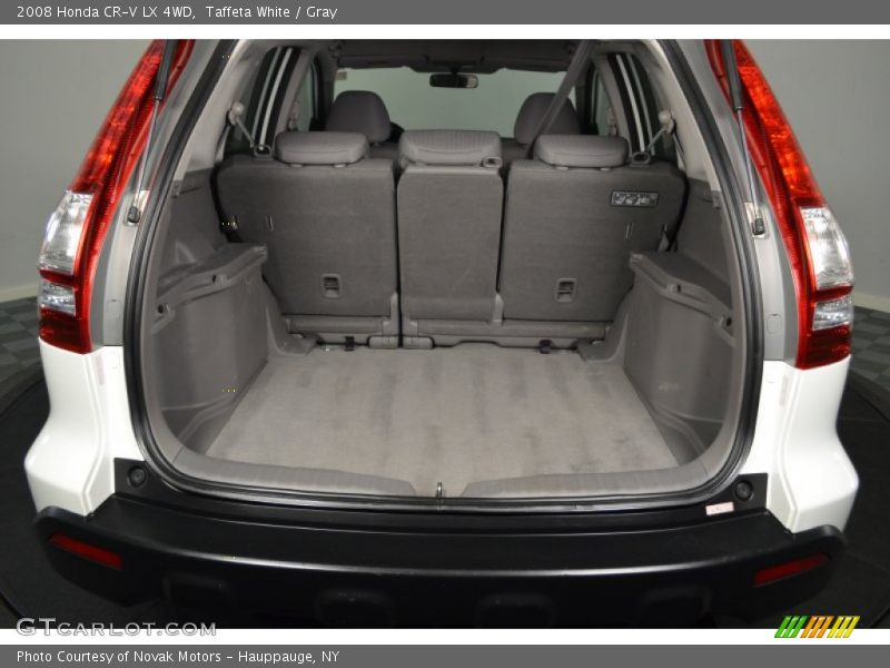 Taffeta White / Gray 2008 Honda CR-V LX 4WD