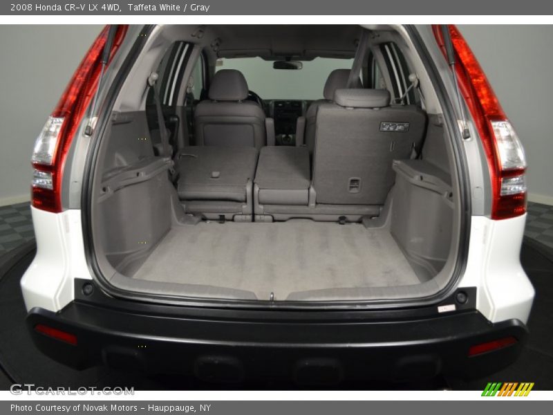 Taffeta White / Gray 2008 Honda CR-V LX 4WD