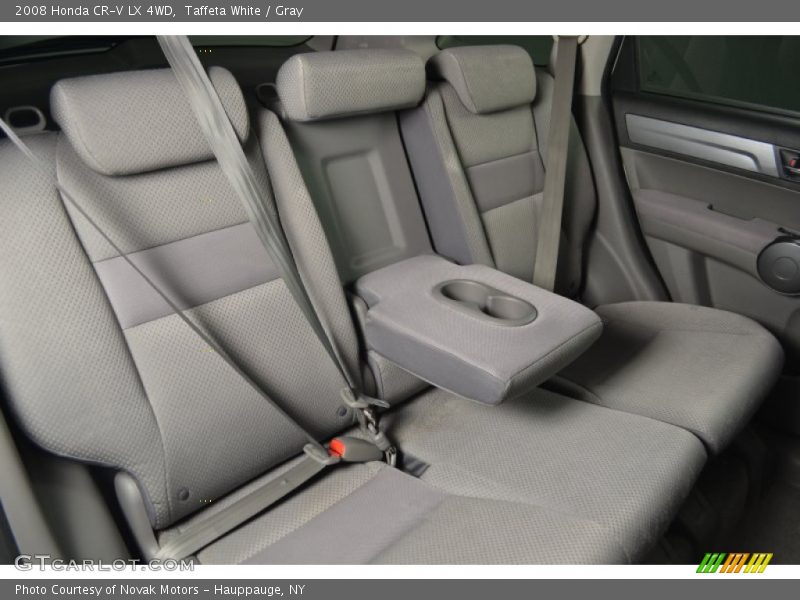 Taffeta White / Gray 2008 Honda CR-V LX 4WD