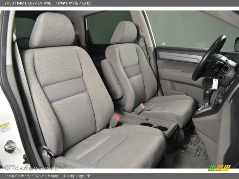 Taffeta White / Gray 2008 Honda CR-V LX 4WD