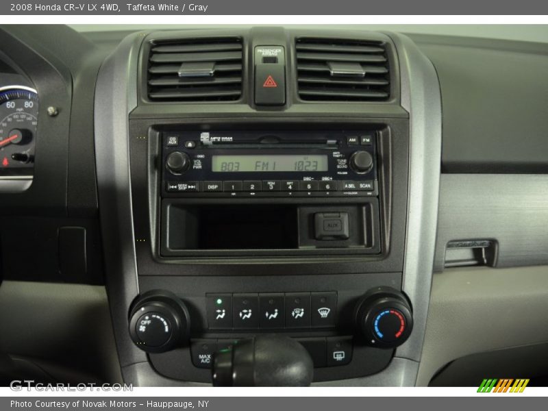 Taffeta White / Gray 2008 Honda CR-V LX 4WD