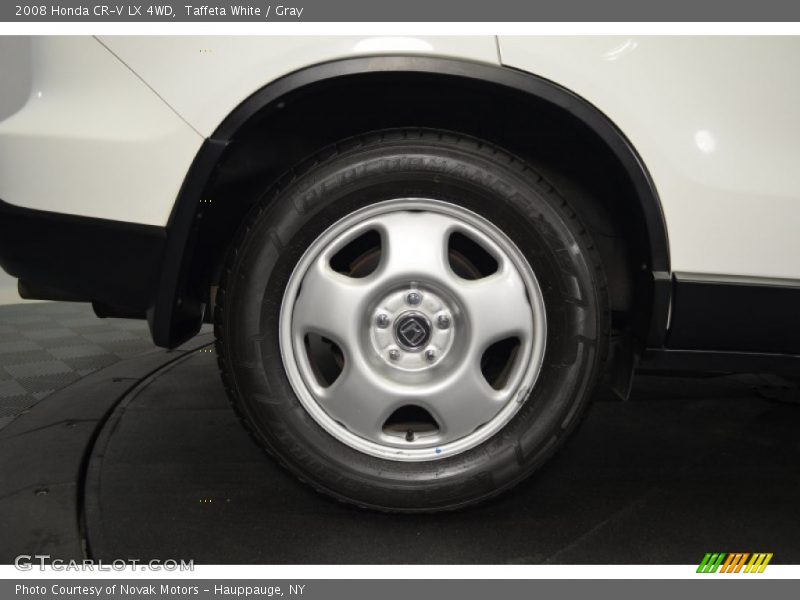 Taffeta White / Gray 2008 Honda CR-V LX 4WD