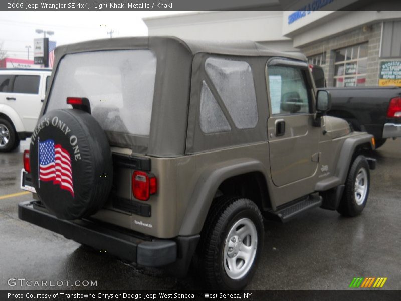 Light Khaki Metallic / Khaki 2006 Jeep Wrangler SE 4x4