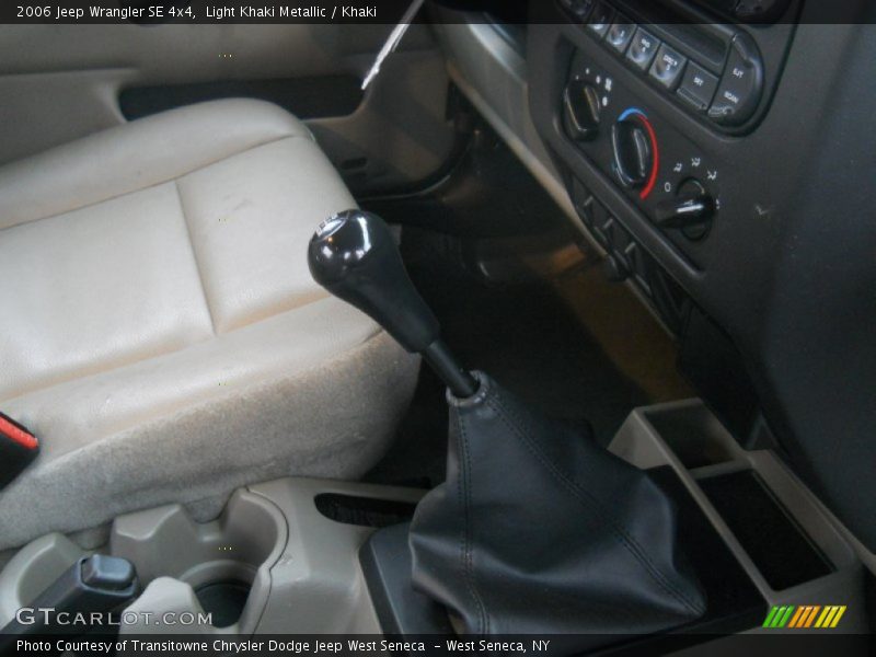 Light Khaki Metallic / Khaki 2006 Jeep Wrangler SE 4x4