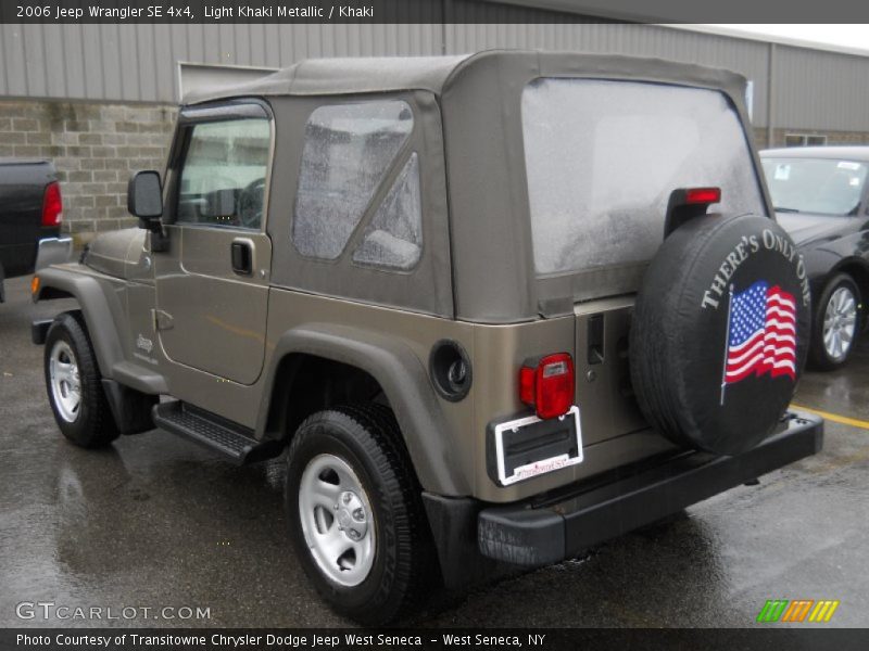 Light Khaki Metallic / Khaki 2006 Jeep Wrangler SE 4x4