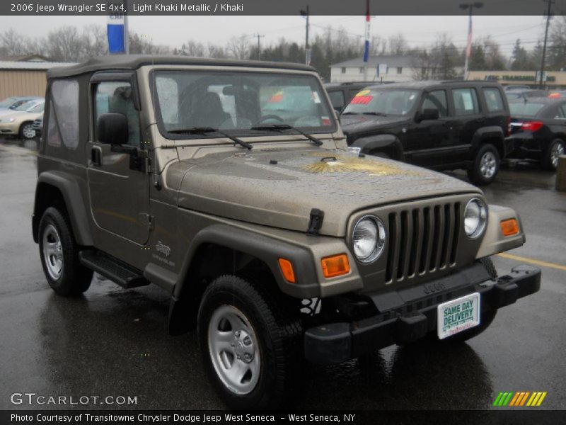 Light Khaki Metallic / Khaki 2006 Jeep Wrangler SE 4x4