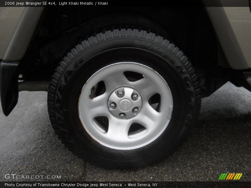 Light Khaki Metallic / Khaki 2006 Jeep Wrangler SE 4x4
