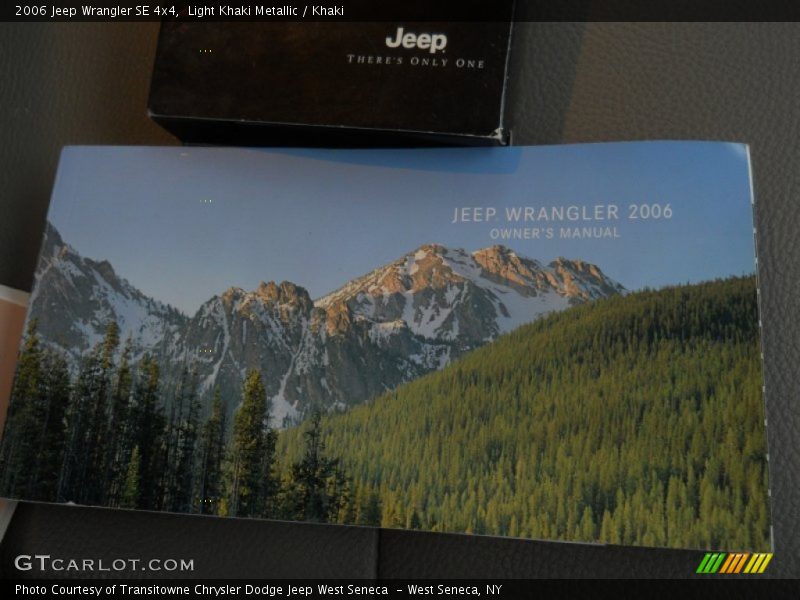 Light Khaki Metallic / Khaki 2006 Jeep Wrangler SE 4x4